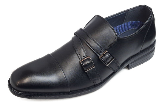 コンポジションレザー ビジネスシューズ 通気ソール 抗菌消臭仕様 紳士靴 FG4415 メンズ 4E